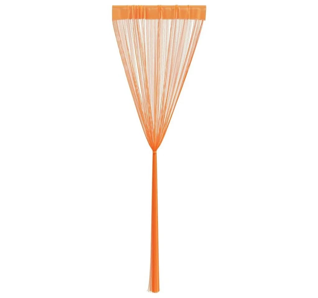 VIDAXL Fadenvorhänge Orange 2 Stk. 140x250 cm - Bild 5