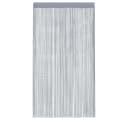 vidaXL Fadenvorhang Hellgrau 140x250 cm 2 Stk. Polyester Bild 4