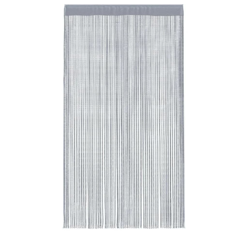 vidaXL Fadenvorhang Hellgrau 140x250 cm 2 Stk. Polyester - Bild 4
