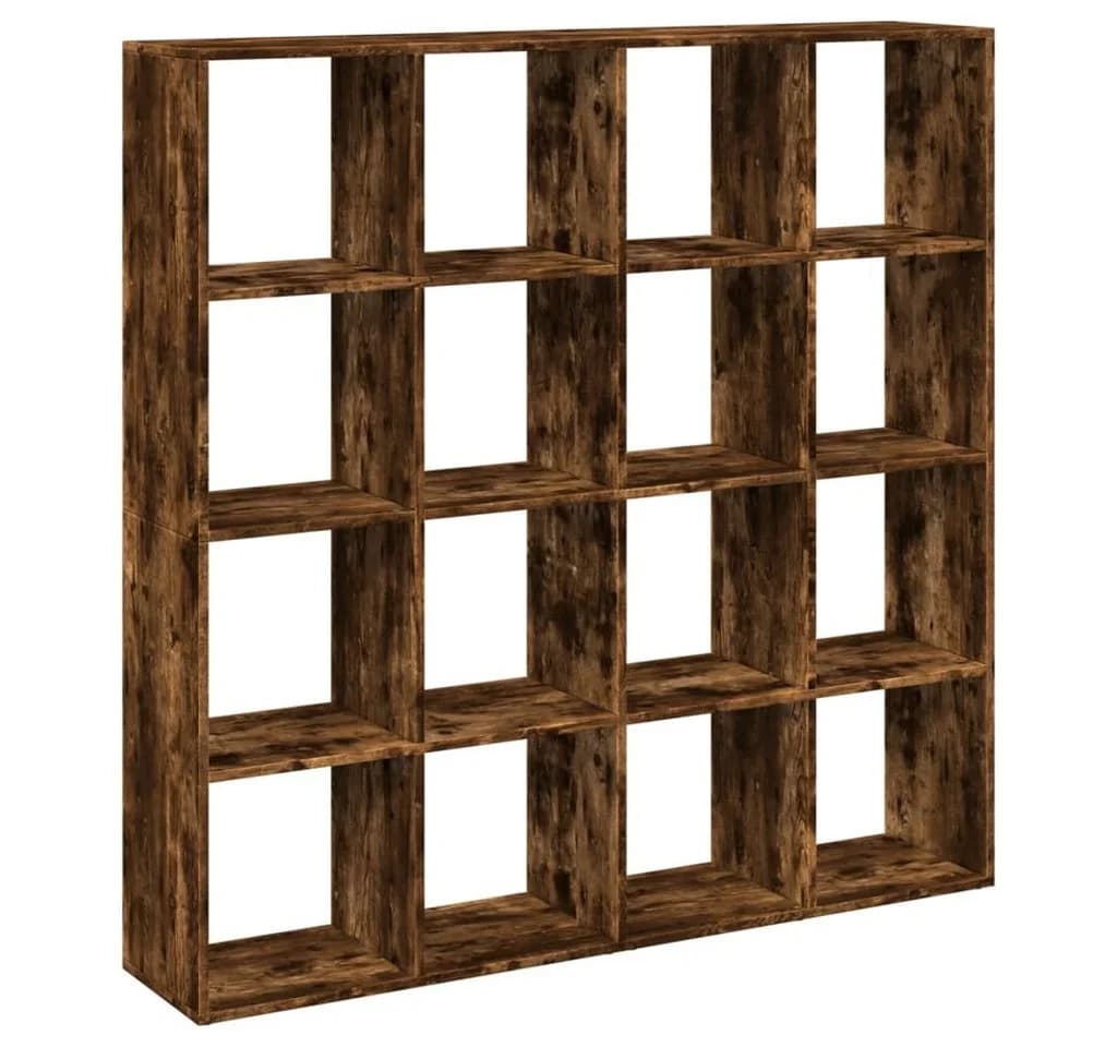 vidaXL Bücherregal Räuchereiche 137,5x29x137,5 cm Holzwerkstoff - Bild 2