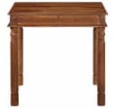 vidaXL Esstisch Massivholz 80x80x77 cm Bild 1
