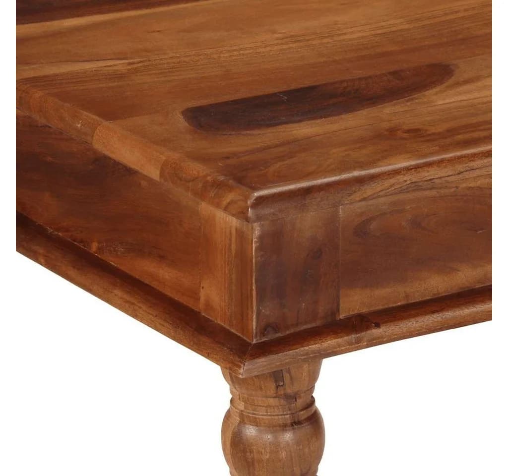 vidaXL Esstisch Massivholz 80x80x77 cm - Bild 5