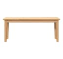 vidaXL Essbank 110 cm Massivholz Gummibaum Bild 4