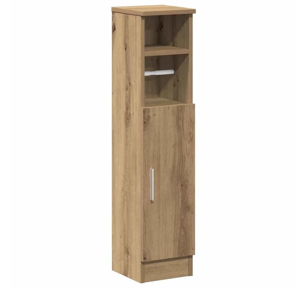 vidaXL Badezimmer-Schrank mit Rollenhalter Artisan-Eiche - Bild 2