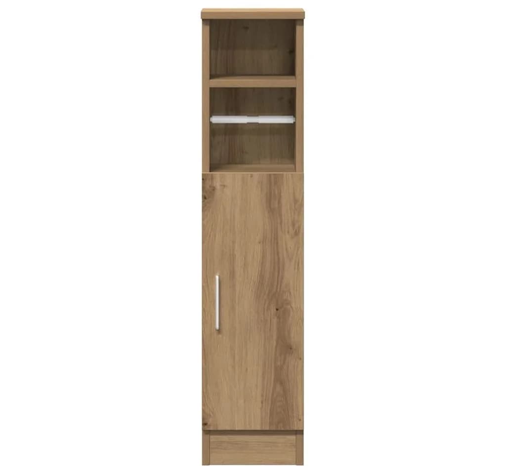 vidaXL Badezimmer-Schrank mit Rollenhalter Artisan-Eiche - Bild 4