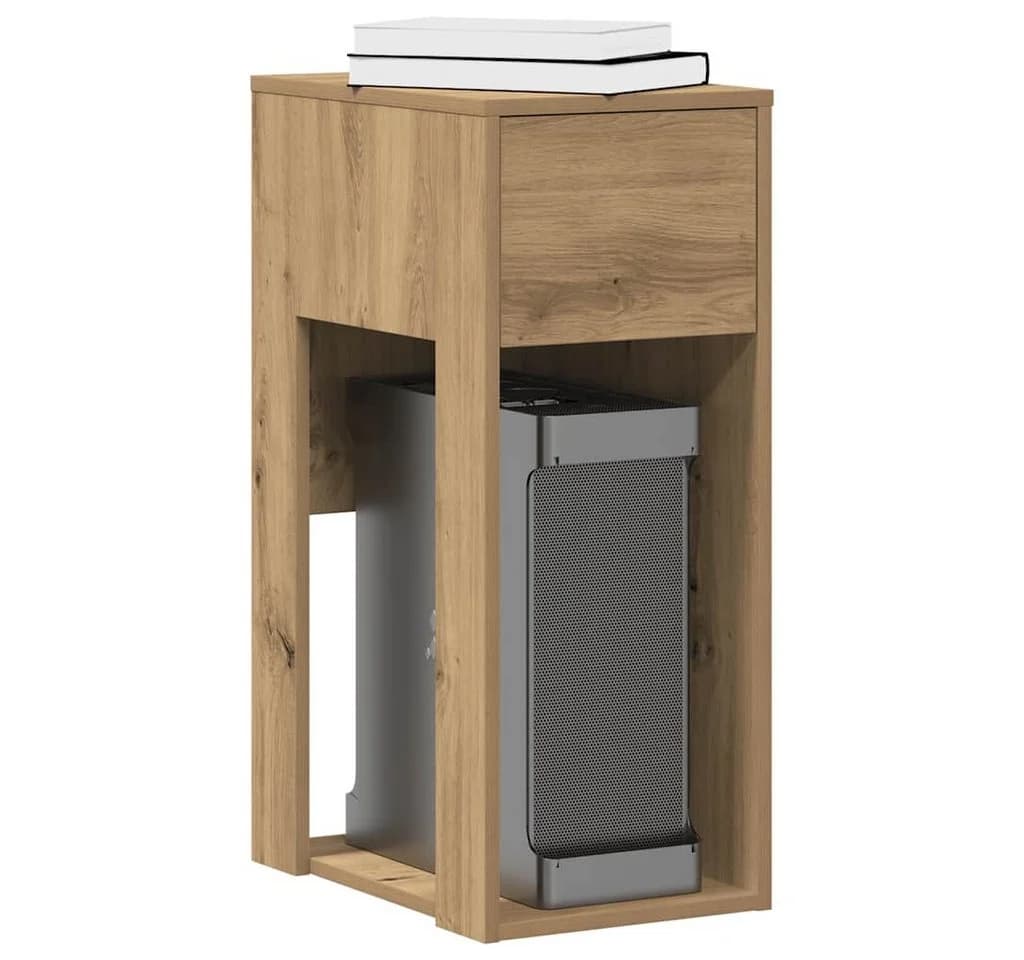vidaXL Computerschrank mit Schublade Artisan-Eiche