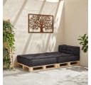 vidaXL Sitzauflage Modulares Sofaelement Anthrazit Stoff Bild 3