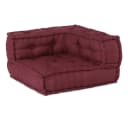 vidaXL Sitzauflage 2-Sitzer-Modulsofa Kastanienbraun Stoff Bild 5