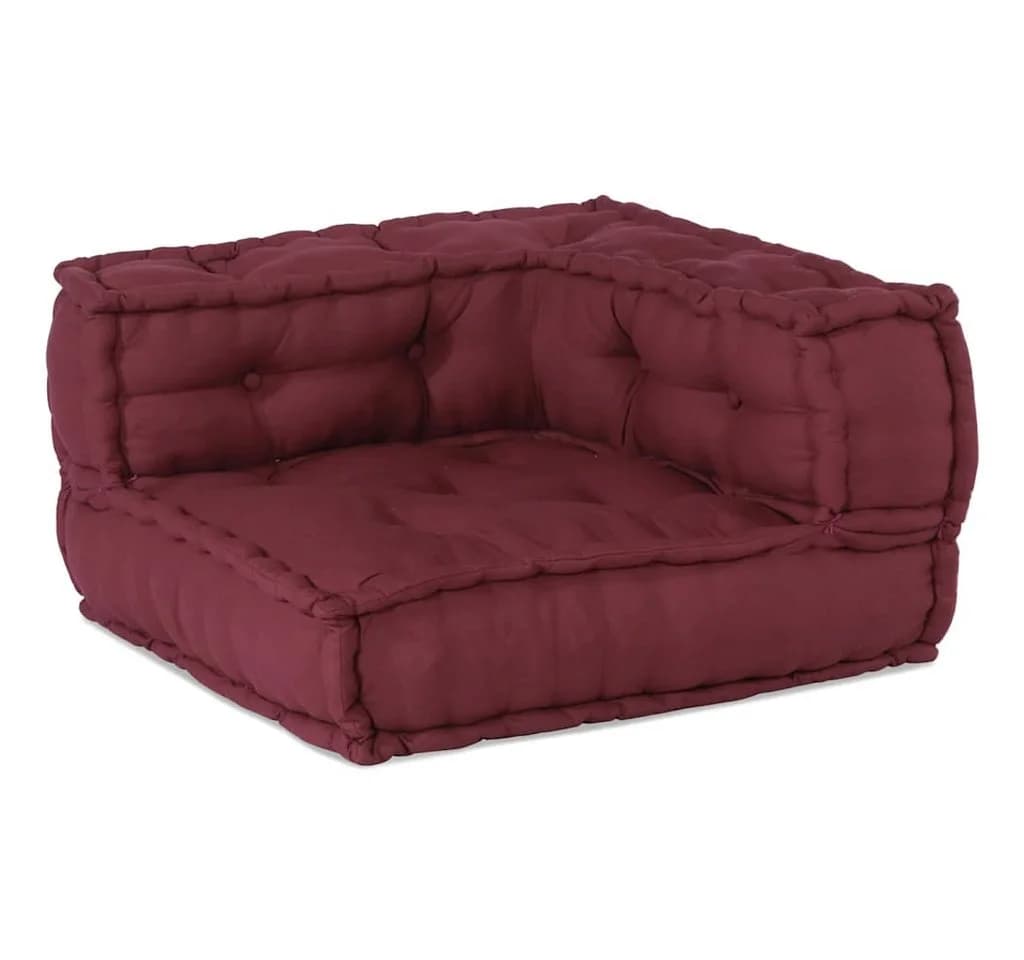 vidaXL Sitzauflage 2-Sitzer-Modulsofa Kastanienbraun Stoff - Bild 5
