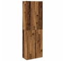 vidaXL Aktenschrank Highboard Altholz-Optik Holzwerkstoff Bild 2