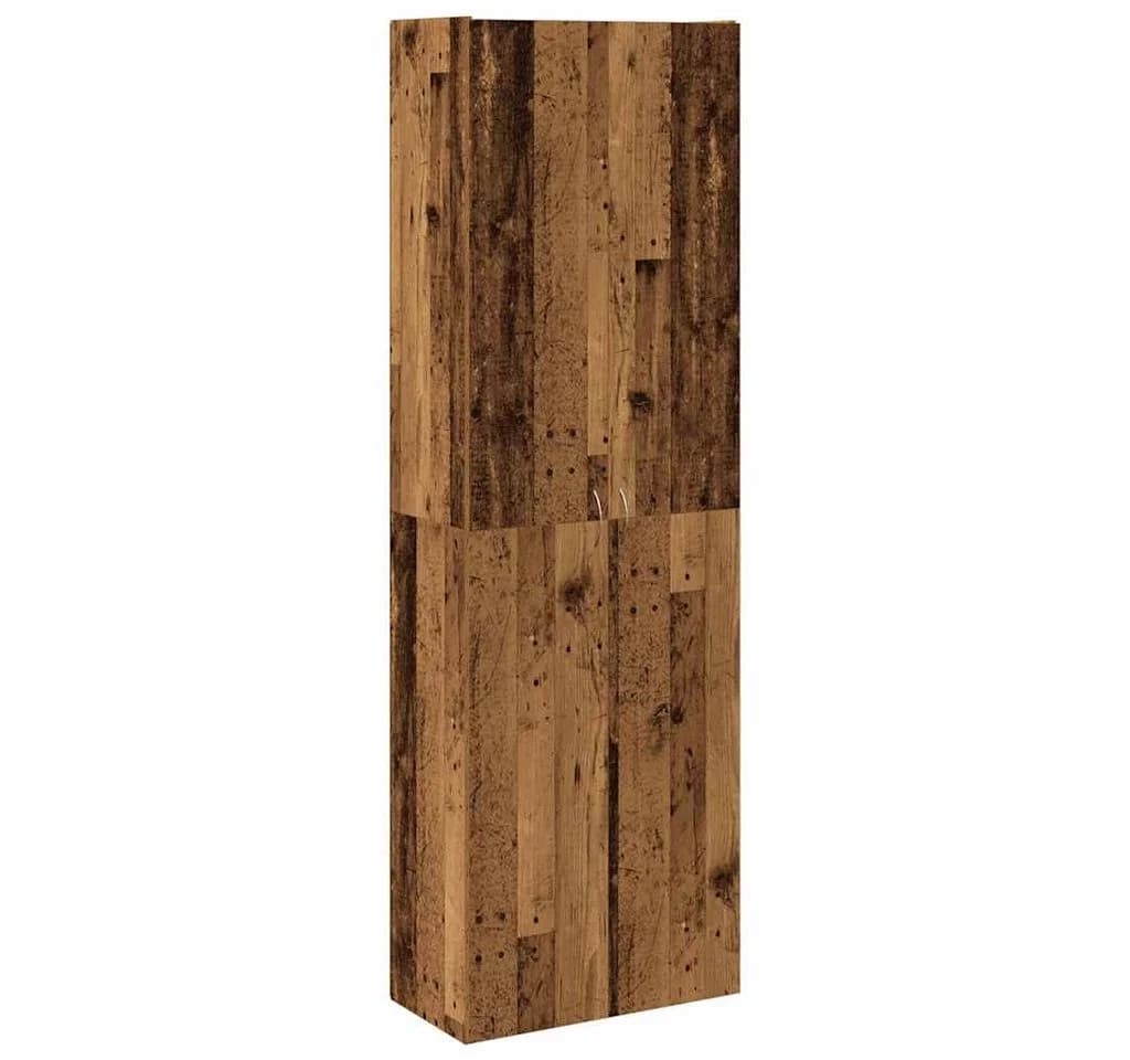vidaXL Aktenschrank Highboard Altholz-Optik Holzwerkstoff - Bild 2