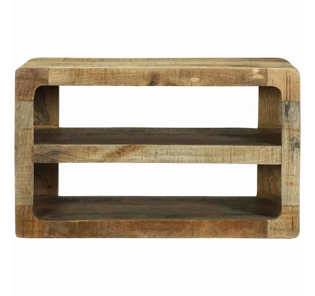 vidaXL TV-Schrank Braun Massivholz - Bild 3