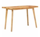 vidaXL Esstisch Massivholz Natur 100x55x75 cm Bild 4