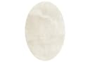 vidaXL Teppich Bereichsteppiche Oval HUARTE Creme 120 x 170 cm Bild 2