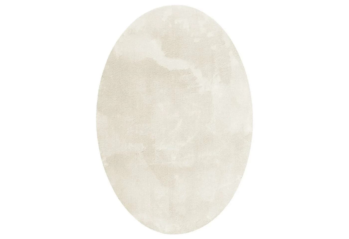 vidaXL Teppich Bereichsteppiche Oval HUARTE Creme 120 x 170 cm - Bild 2