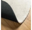 vidaXL Teppich Bereichsteppiche Oval HUARTE Creme 120 x 170 cm Bild 5