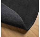 vidaXL Teppich Bereichsteppiche Oval HUARTE Schwarz 150 x 80 cm 100 % Polyester Bild 5