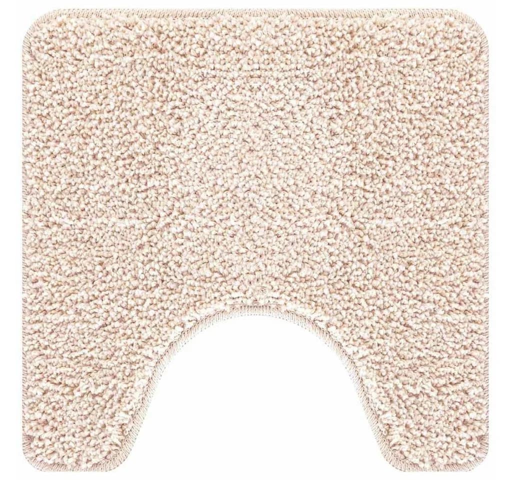 vidaXL Badematten-Set 2-tlg. Creme Anti-Rutsch Polypropylen - Bild 5