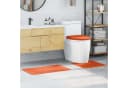 vidaXL Badematte Anti-Rutsch Badematten-Set 3 pcs Orange PP Bild 1