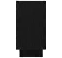 vidaXL Wandregal 5 Fächer Schwarz Holzwerkstoff Bild 5