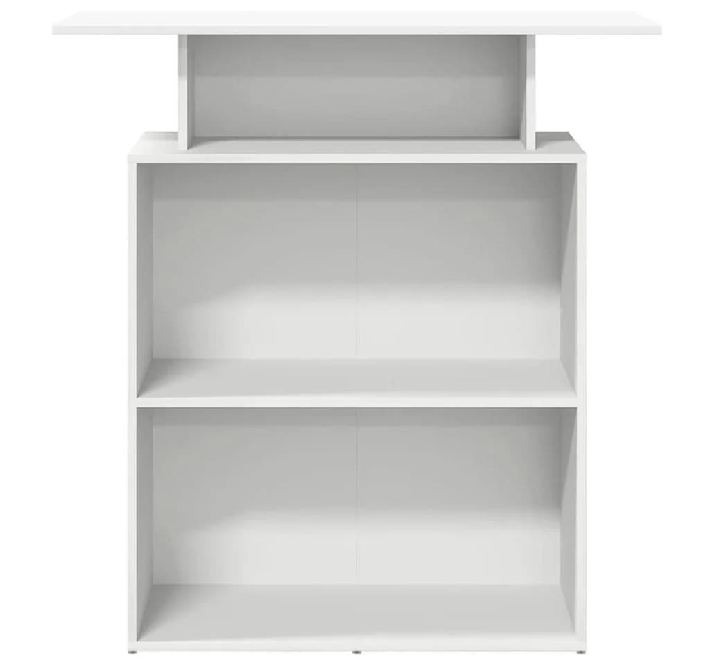 vidaXL Empfangstresen Weiß Holzwerkstoff - Bild 5