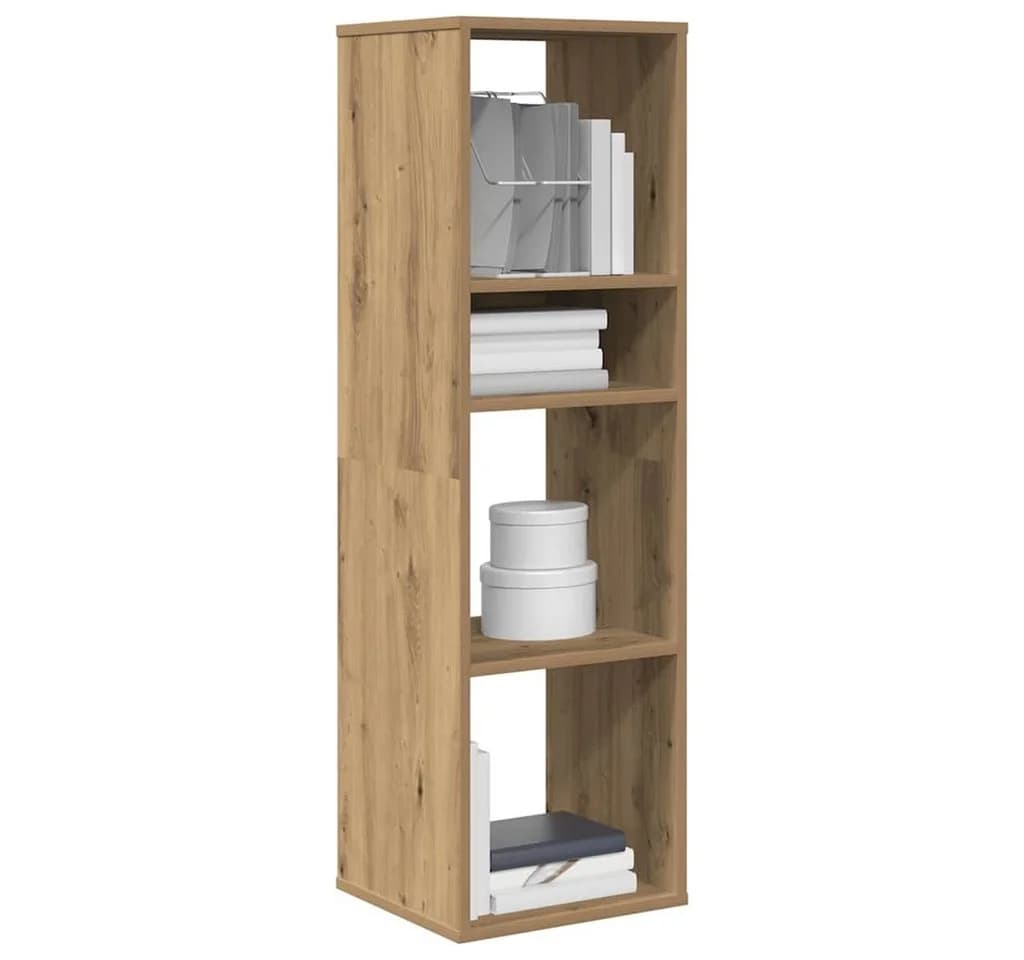 vidaXL Bücherregal Artisan-Eiche Holzwerkstoff