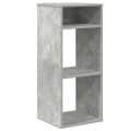 vidaXL Bücherregal Betongrau Holzwerkstoff Modern Bild 2