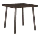 vidaXL Garten-Couchtisch Rechteckig Braun PE-Rattan Bild 2