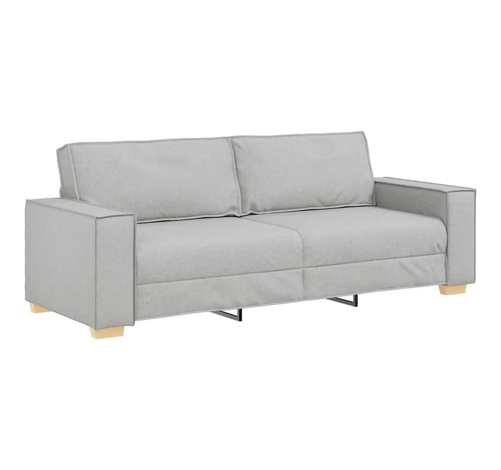 vidaXL 3-Sitzer-Sofa Wolkengrau Polyestergewebe - Bild 2