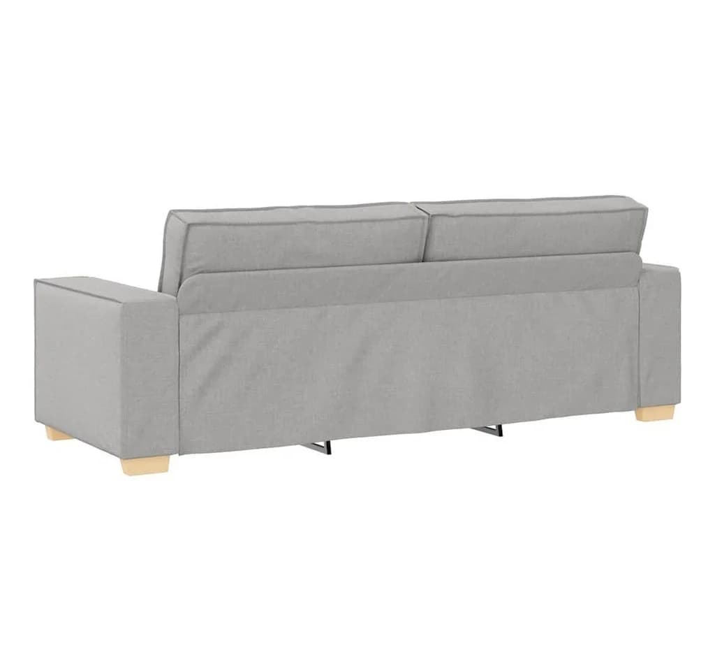 vidaXL 3-Sitzer-Sofa Wolkengrau Polyestergewebe - Bild 5
