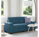 Zweisitzer-Sofa in Blau - Komfortabel und Entspannend Bild 1