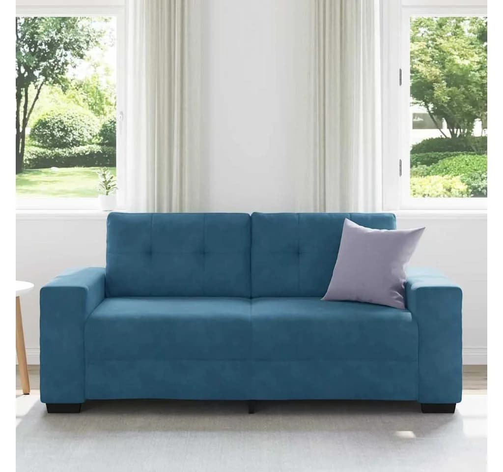 Zweisitzer-Sofa in Blau - Komfortabel und Entspannend - Bild 3