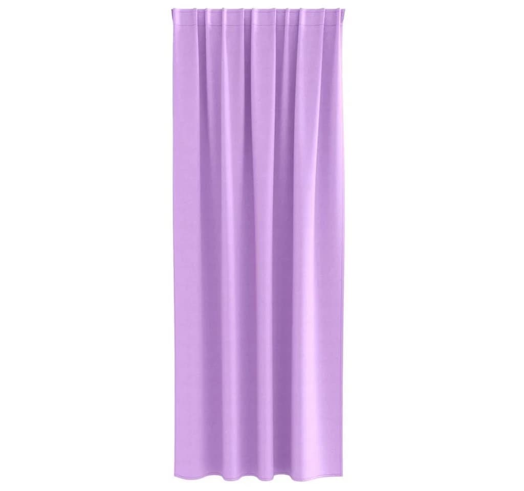 vidaXL Verdunkelungsvorhänge Lila mit Ringen 225x140 cm - Bild 4