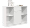 vidaXL Sideboard Weiß Holzwerkstoff mit Schublade und Tür Bild 4