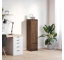 vidaXL Highboard Braun Eichen-Optik Holzwerkstoff Bild 1