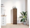 vidaXL Highboard Braun Eichen-Optik Holzwerkstoff Bild 3