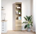 vidaXL Highboard Sonoma-Eiche Holzwerkstoff Bild 3