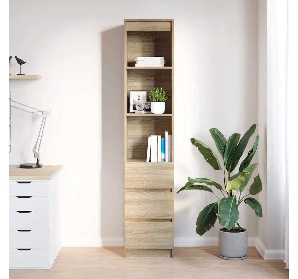 vidaXL Highboard Sonoma-Eiche Holzwerkstoff - Bild 3