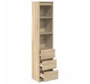 vidaXL Highboard Sonoma-Eiche Holzwerkstoff Bild 5