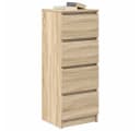 vidaXL Sideboard Sonoma-Eiche Holzwerkstoff Bild 4