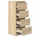vidaXL Sideboard Sonoma-Eiche Holzwerkstoff Bild 5