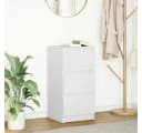 vidaXL Sideboard Weiß Holzwerkstoff Bild 1