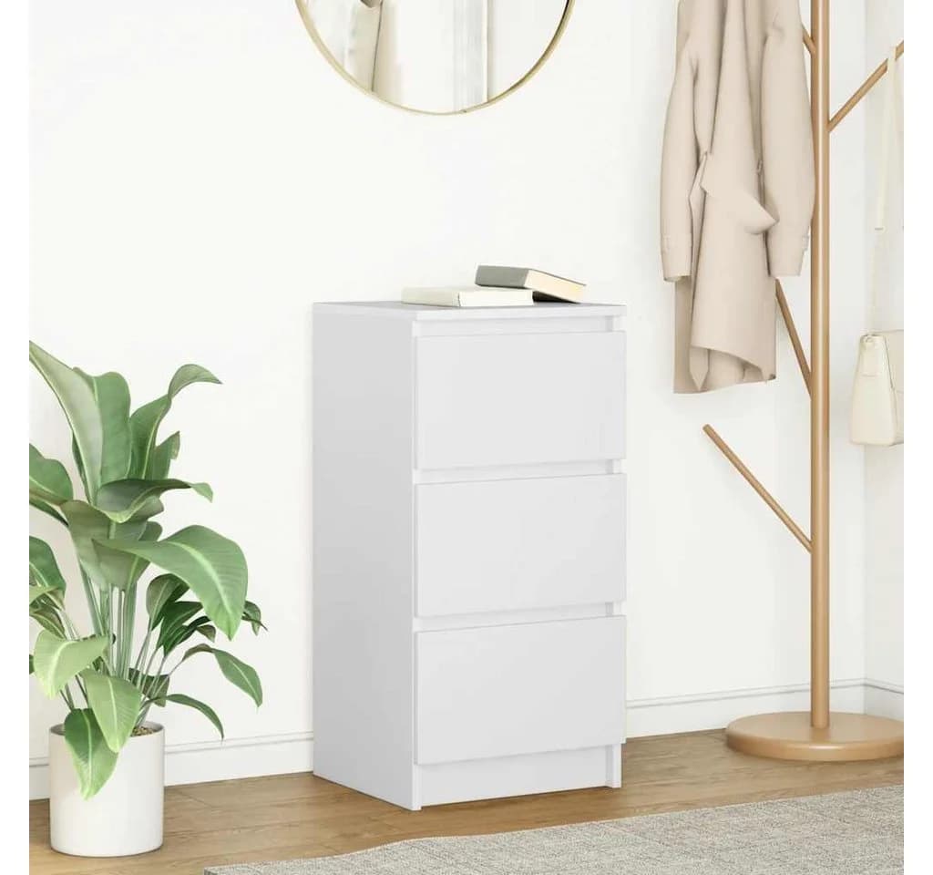 vidaXL Sideboard Weiß Holzwerkstoff