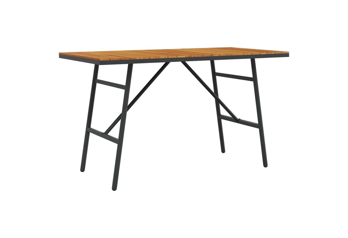 vidaXL Gartentisch Esstisch Braun Massivholz Akazie Modern - Bild 2