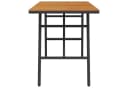 vidaXL Gartentisch Esstisch Braun Massivholz Akazie Modern Bild 4