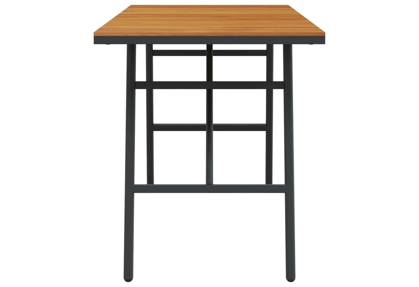 vidaXL Gartentisch Esstisch Braun Massivholz Akazie Modern - Bild 4