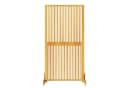vidaXL Raumteiler Sichtschutz Braun 79,5 x 50 x 150 cm Massivholz Bild 1