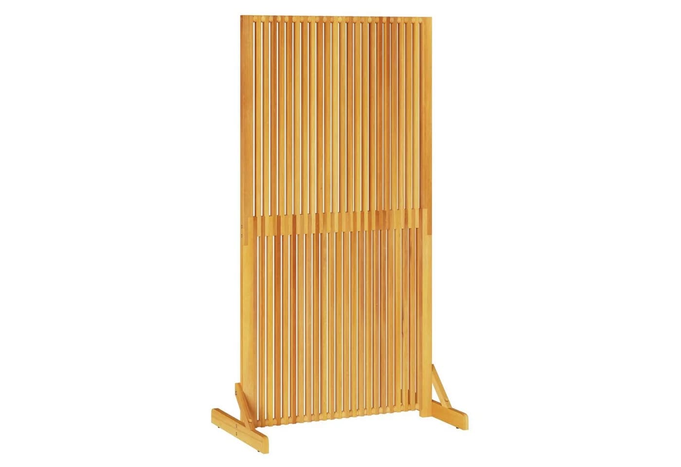 vidaXL Raumteiler Sichtschutz Braun 79,5 x 50 x 150 cm Massivholz - Bild 2