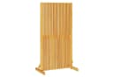 vidaXL Raumteiler Sichtschutz Braun 79,5 x 50 x 150 cm Massivholz Bild 4
