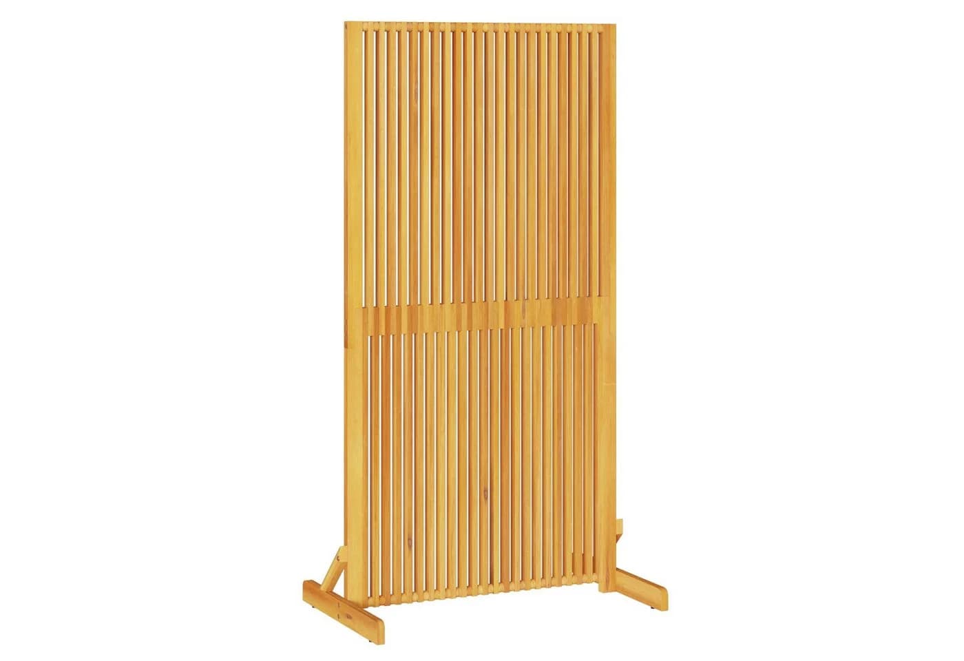 vidaXL Raumteiler Sichtschutz Braun 79,5 x 50 x 150 cm Massivholz - Bild 4